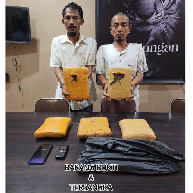 
					Polsek Bagan Sinembah Gagalkan Upaya Penyelundupan 5 Kg Ganja