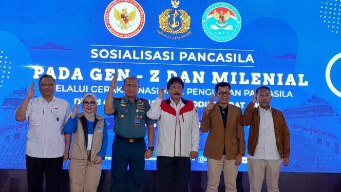 
					BPIP bersama TNI AL Deklarasikan Gerakan Nasional Penguatan Pancasila pada Gènerasi Z dan Millenal