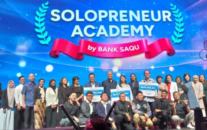 
					Rising Star: Bank Saqu Rayakan Satu Tahun Perjalanan dengan Berikan Apresiasi untuk Mitra dan Umumkan Pemenang Solopreneur Academy 2024