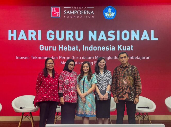 
					Putera Sampoerna Foundation Rayakan Hari Guru Nasional dengan Komitmen Membangun Pendidikan Inklusif dan Penguasaan Numerasi yang Lebih Baik