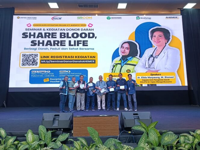 
					2026, Grup United Tractors Gelar Seminar Kesehatan dan Donor Darah Bulan K3 Nasional 2026