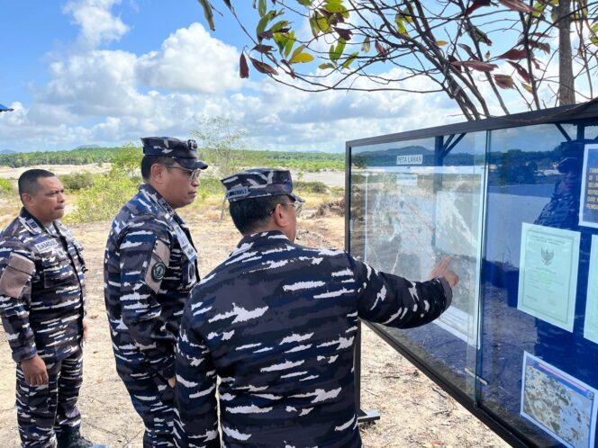 
					PERKUAT STABILITAS KAWASAN MARITIM, DANKODAERAL III TINJAU FASILITAS LANAL BANGKA BELITUNG