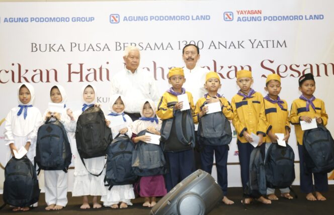 
					Yayasan Agung Podomoro Land Salurkan Donasi Ramadan kepada Ribuan Anak Yatim 