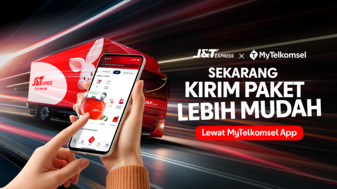 
					Kirim Paket Makin Praktis, J&T Express Kini Hadir di MyTelkomsel